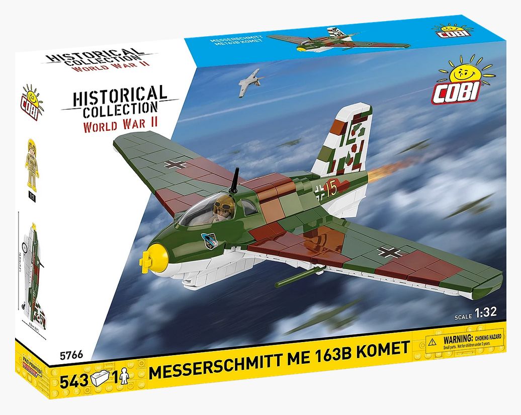 Messerschmitt Me 163B Komet brick plane model