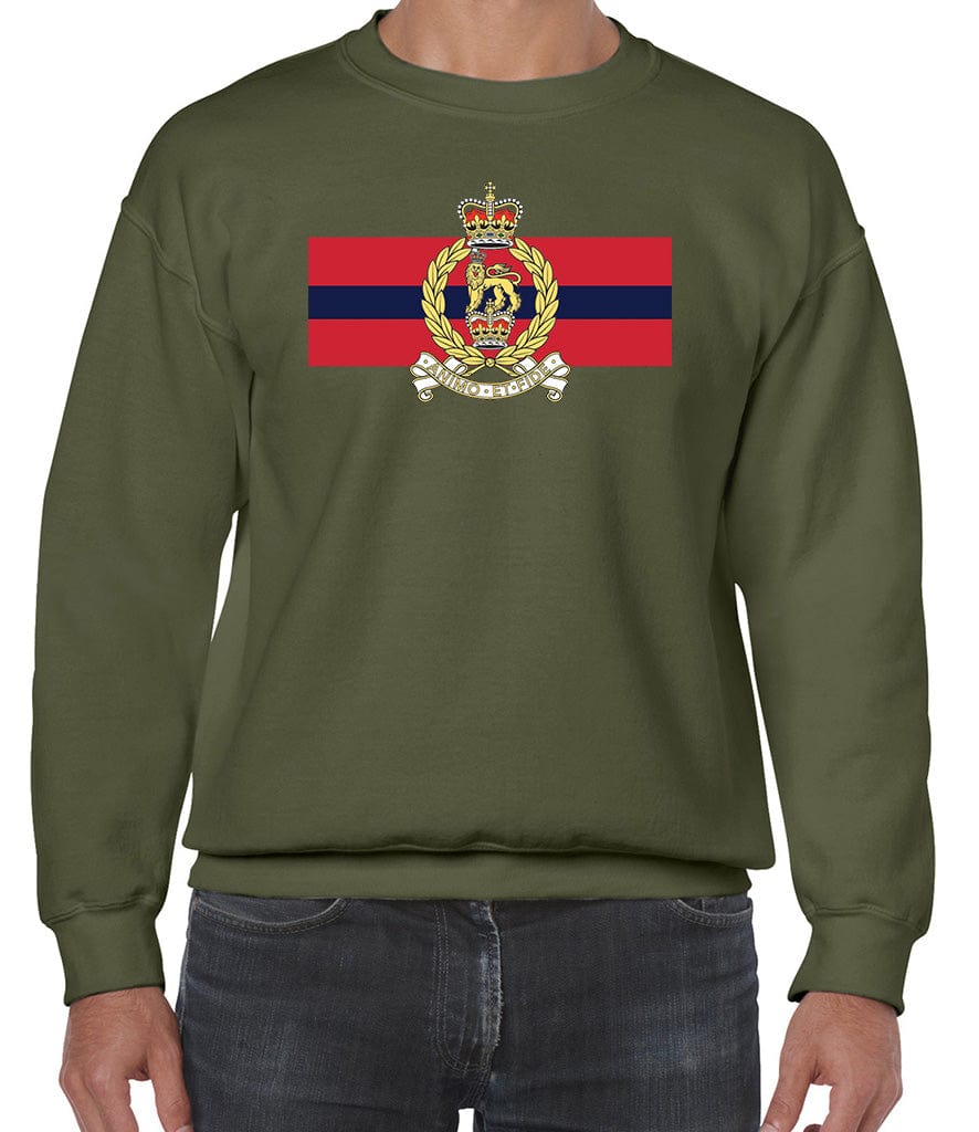 Military Provost Staff Corps Front Printed Sweater