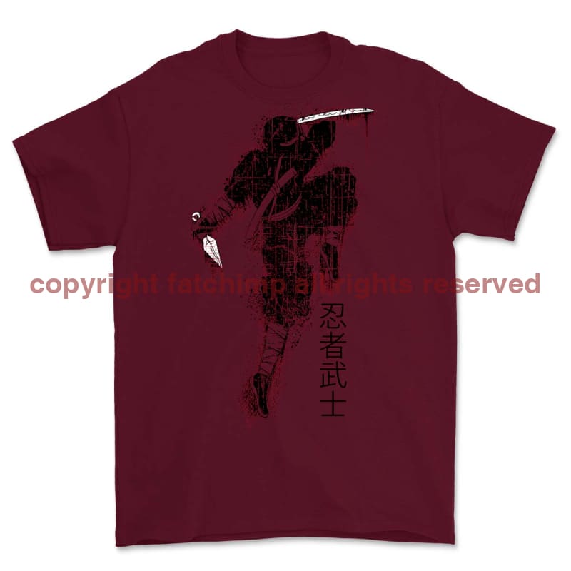 Ninja Warrior Printed T-Shirt