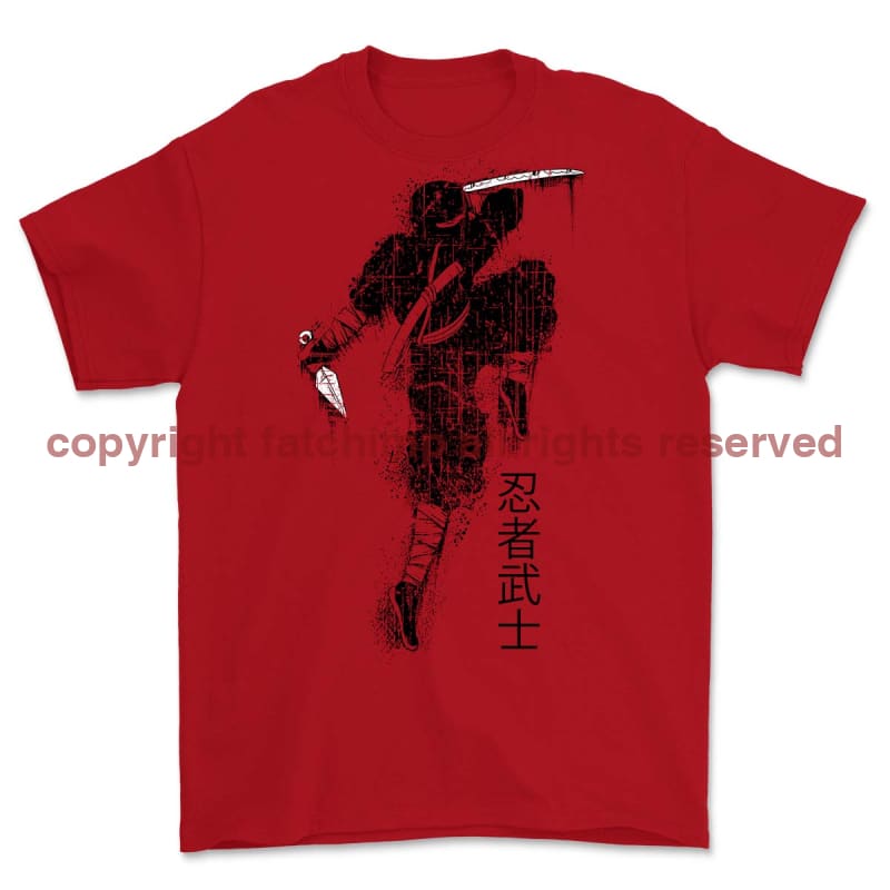 Ninja Warrior Printed T-Shirt