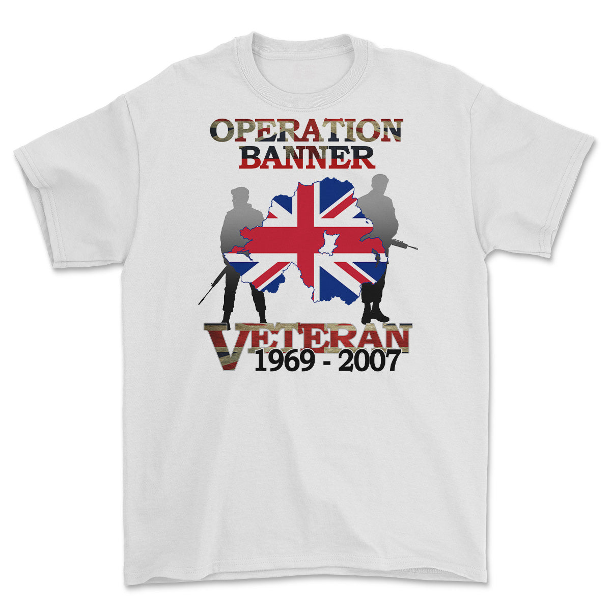 OP Banner Veteran Printed T-Shirt