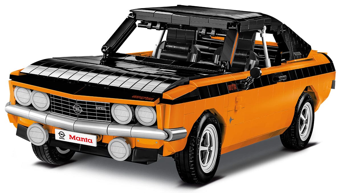 Opel Manta A GT/E 1974 brick model car