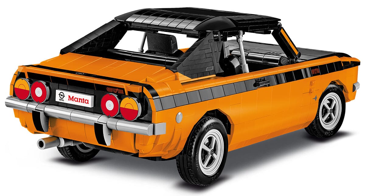 Opel Manta A GT/E 1974 brick model car