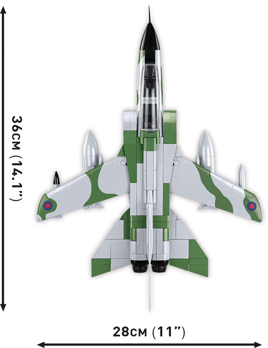 Panavia Tornado GR.1 RAF brick plane model