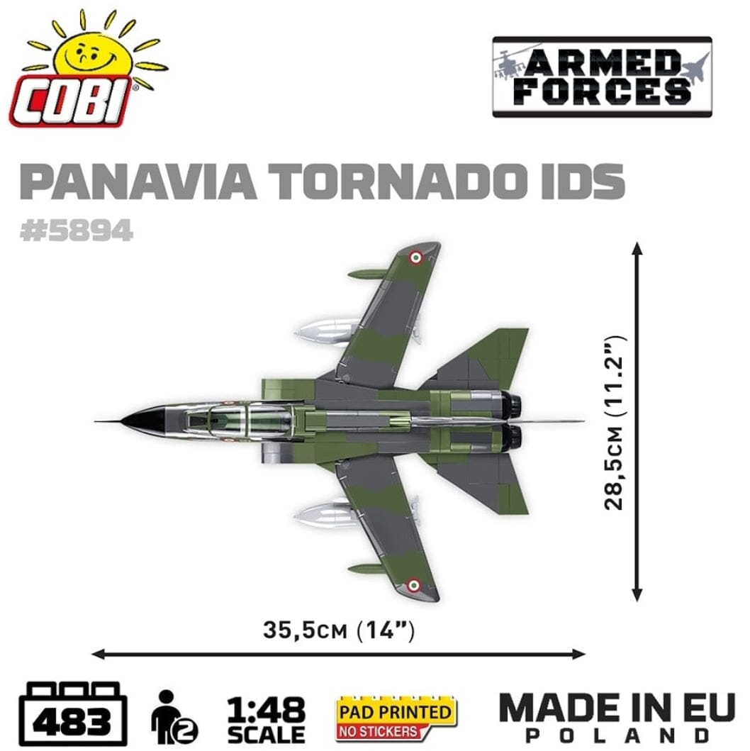 Panavia Tornado IDS brick plane model