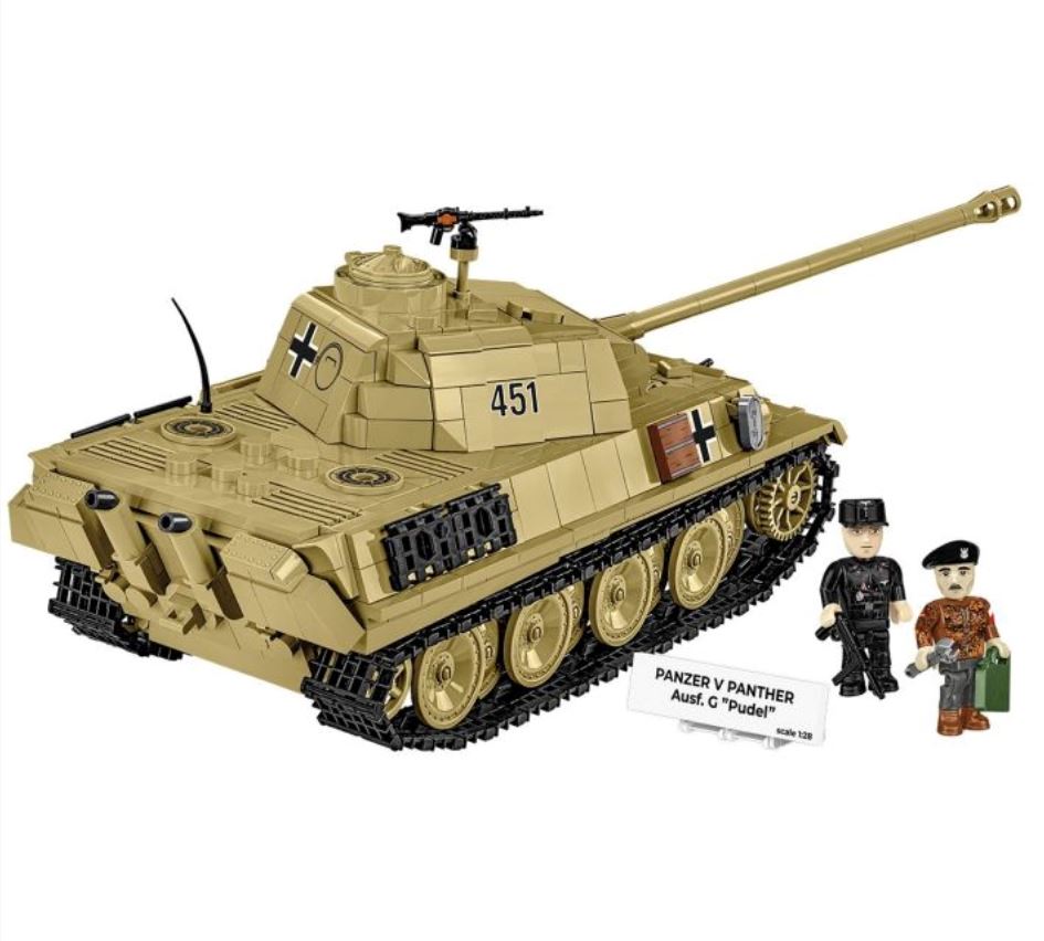 Panzer V Panther AUSF.G 'Pudel' brick model tank