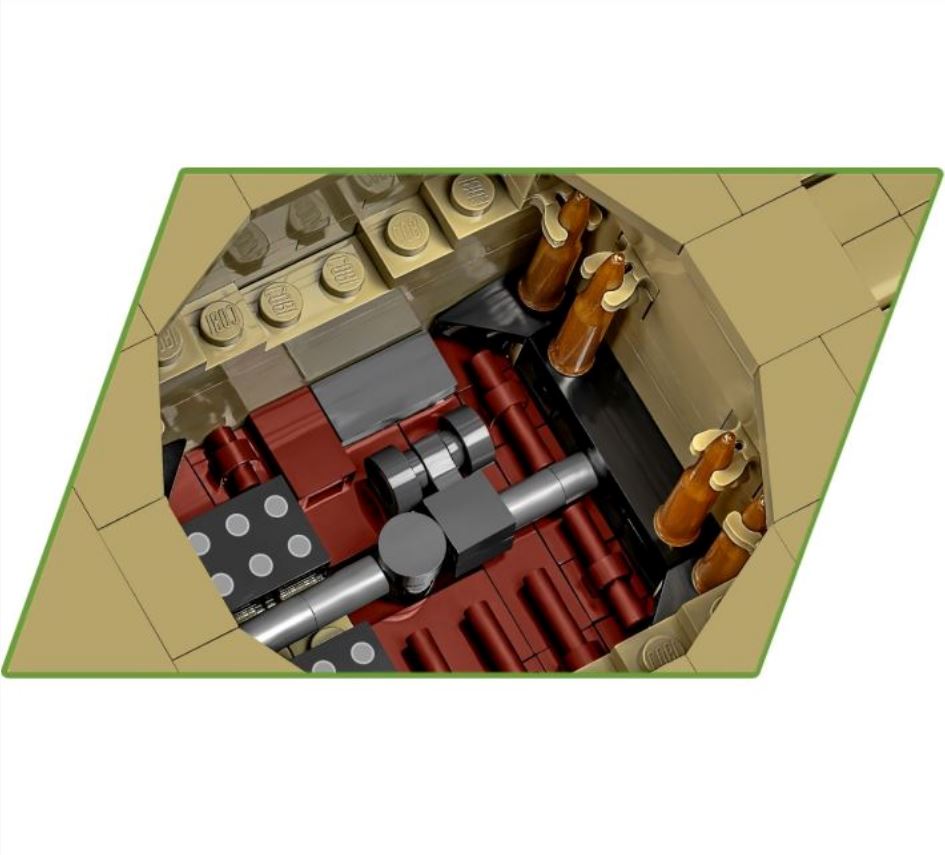 Panzer V Panther AUSF.G 'Pudel' brick model tank