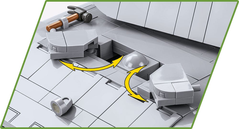 Panzerkampfwagen E-100 brick tank model