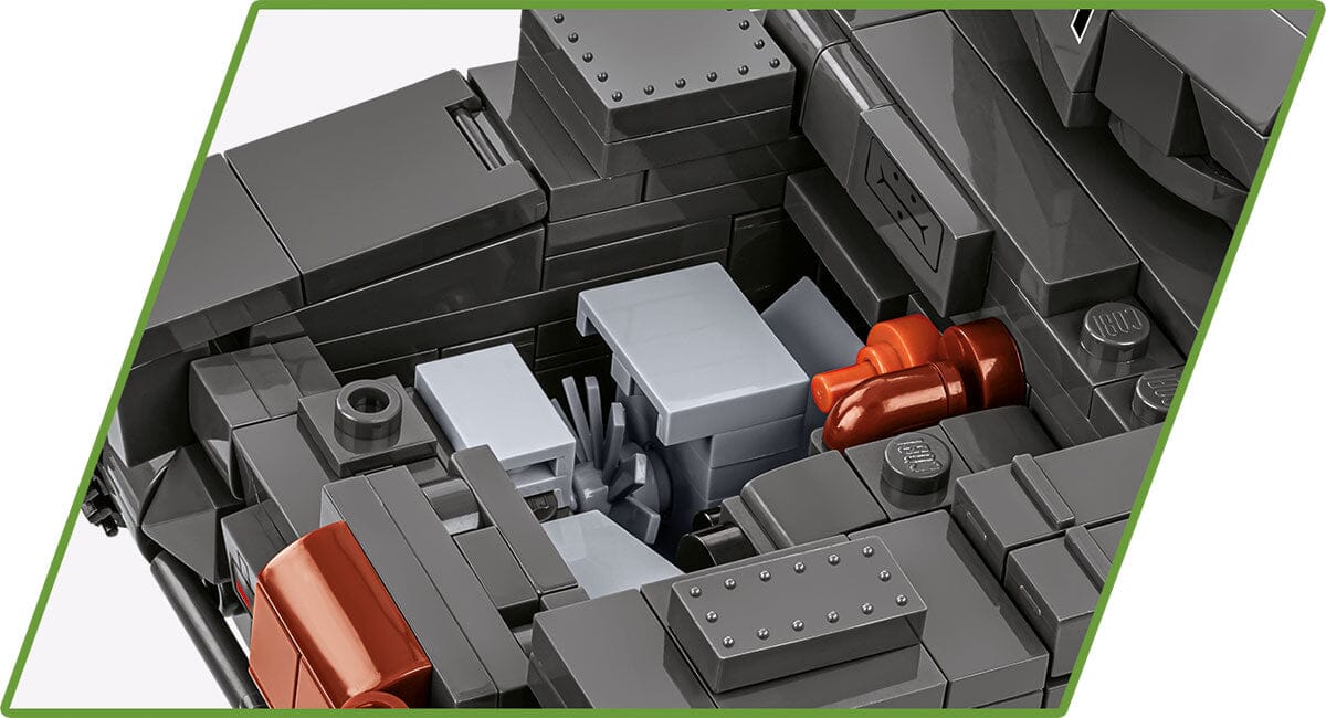 Panzerkampfwagen II Ausf. F brick tank model