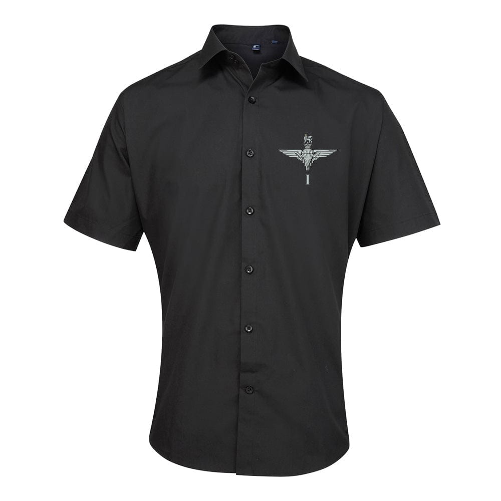 Parachute Regiment 1 PARA Embroidered Short Sleeve Oxford Shirt