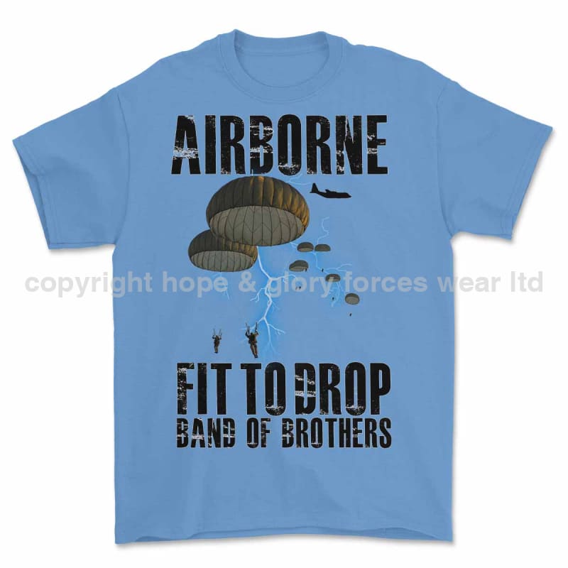 Para Airborne Fit to Drop Printed T-Shirt
