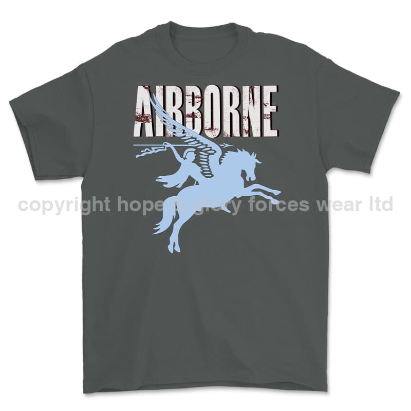 Airborne Pegasus Printed T-Shirt