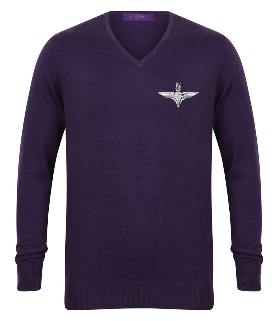 Parachute Regiment Lightweight V Neck Sweater