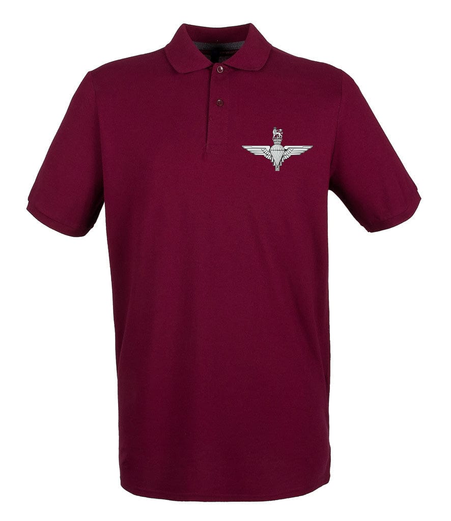 Parachute Regiment Embroidered Pique Polo Shirt