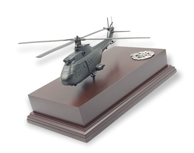 PUMA HC-2 Helicopter Cast Bronze Presentation