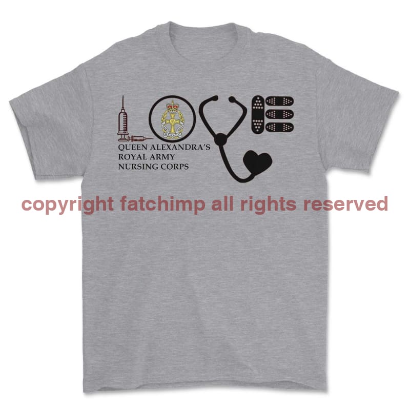 QARANC Love Front Print Unisex T-Shirt