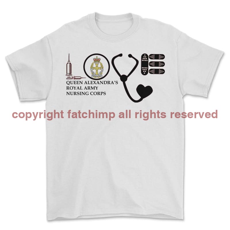 QARANC Love Front Print Unisex T-Shirt