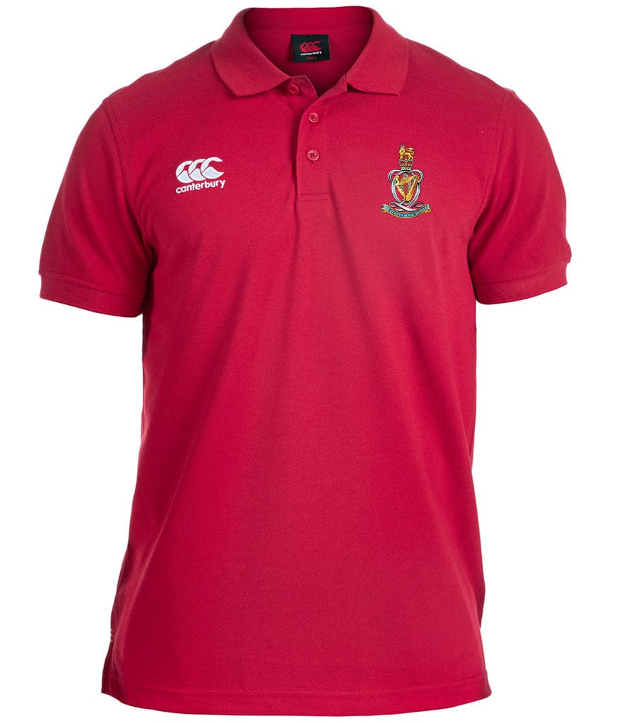 Queen's Royal Hussars Canterbury Pique Polo Shirt