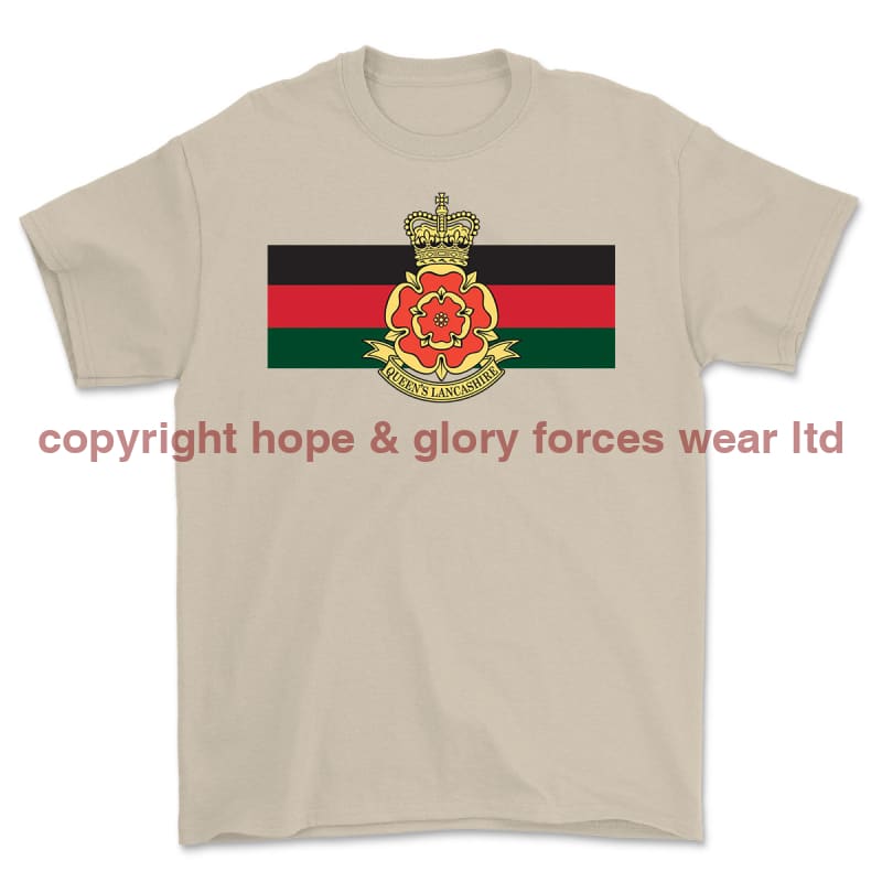 Queen's Lancashire Regiment Printed T-Shirt