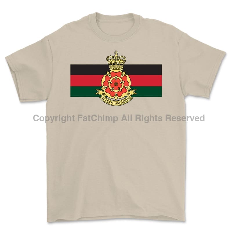 Queen's Lancashire Regiment Printed T-Shirt