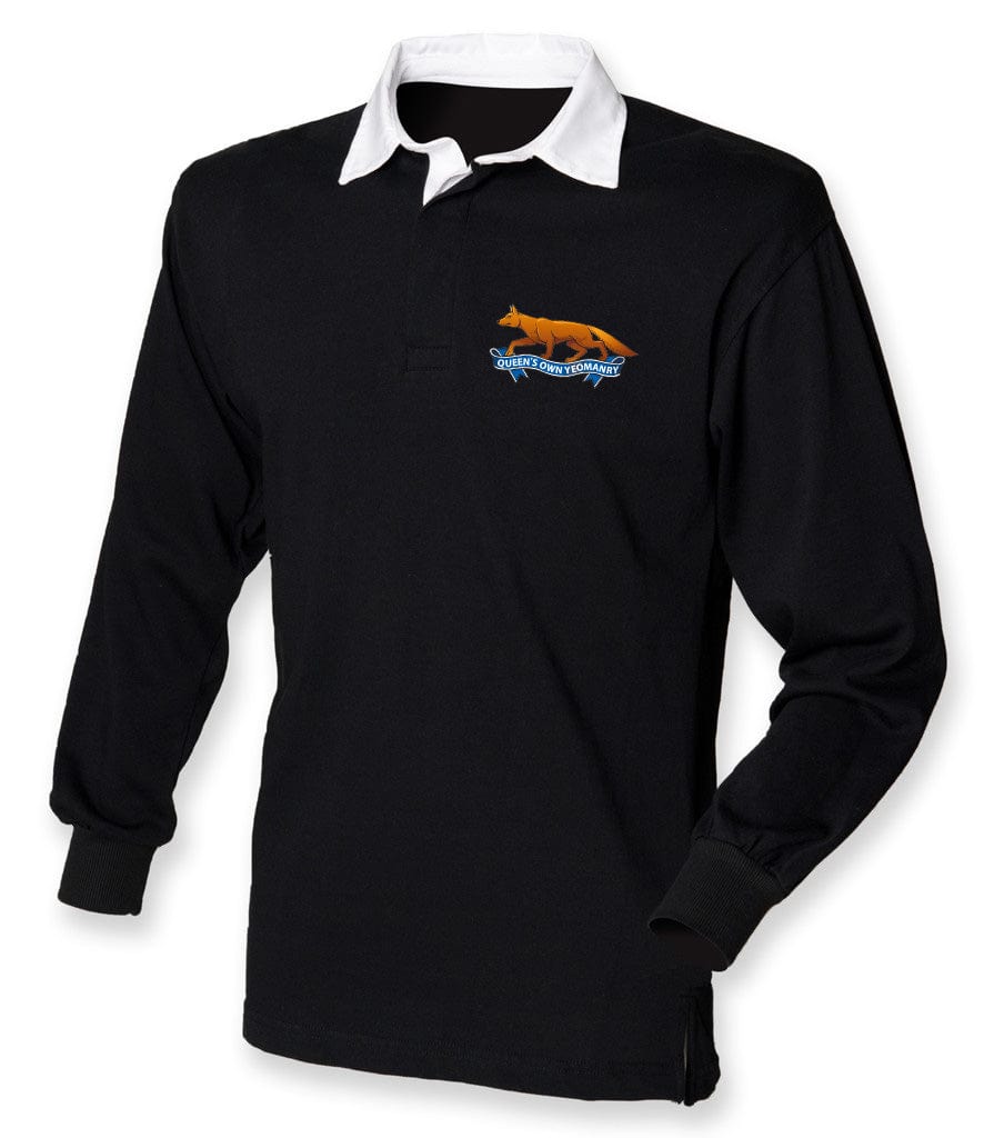 Queen's Own Yeomanry Long Sleeve Rugby Shirt