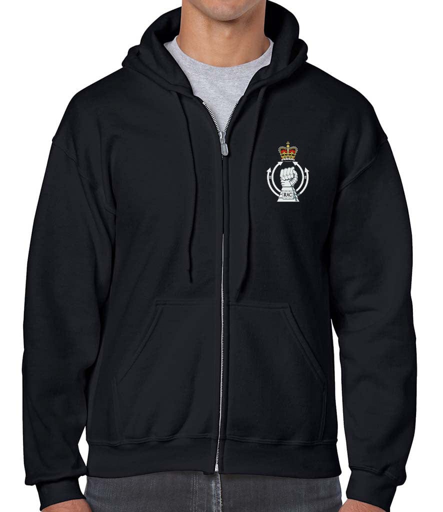 Royal Armoured Corps Unisex Full Zip Hoodie