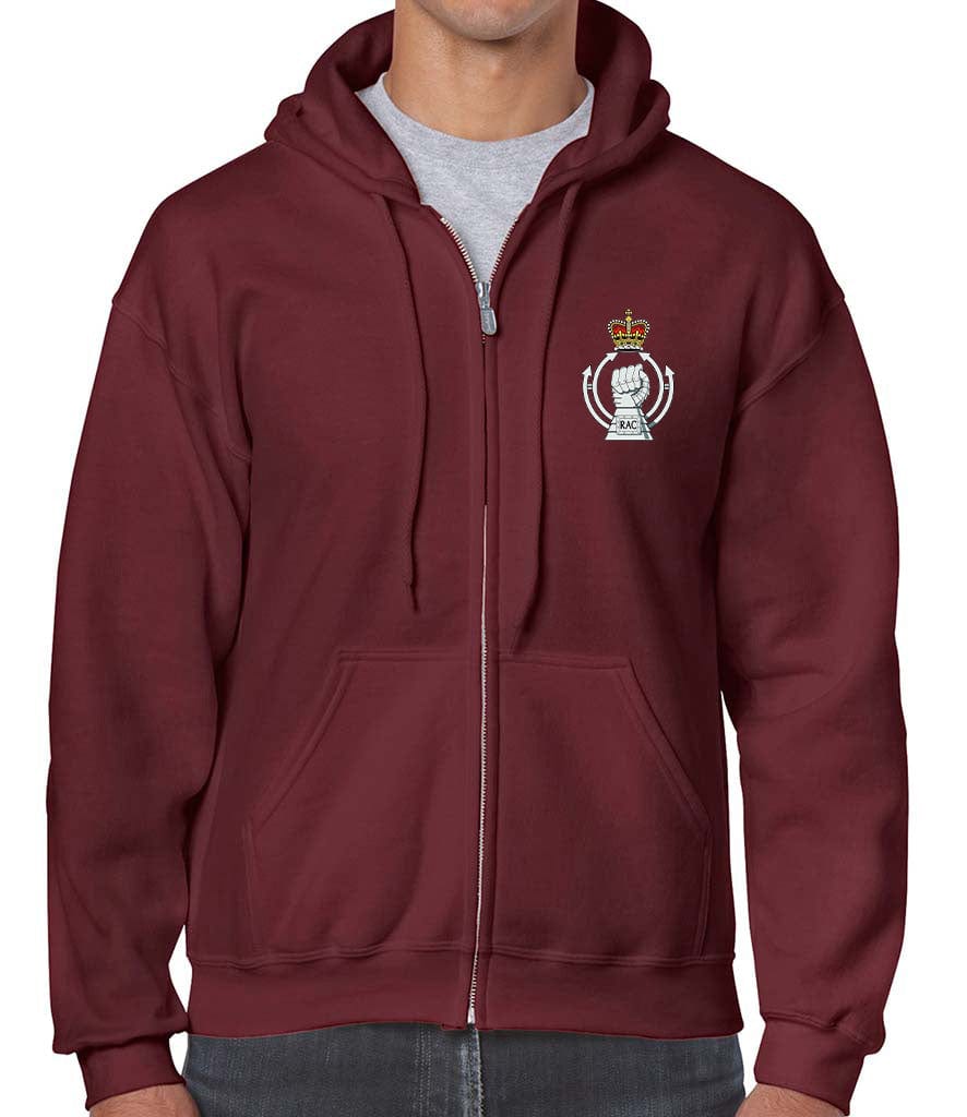 Royal Armoured Corps Unisex Full Zip Hoodie