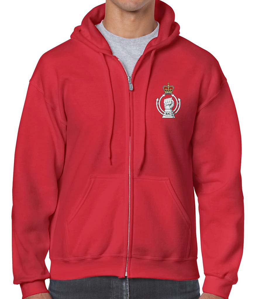 Royal Armoured Corps Unisex Full Zip Hoodie