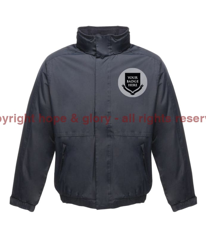 Raf Units Embroidered Regatta Waterproof Insulated Jacket Xs - 35/36 Inch Chest / Navy/Navy Coats
