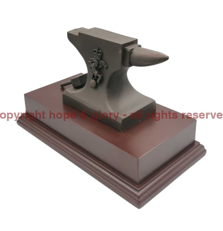 REME ANVIL Cold Cast Bronze Statue