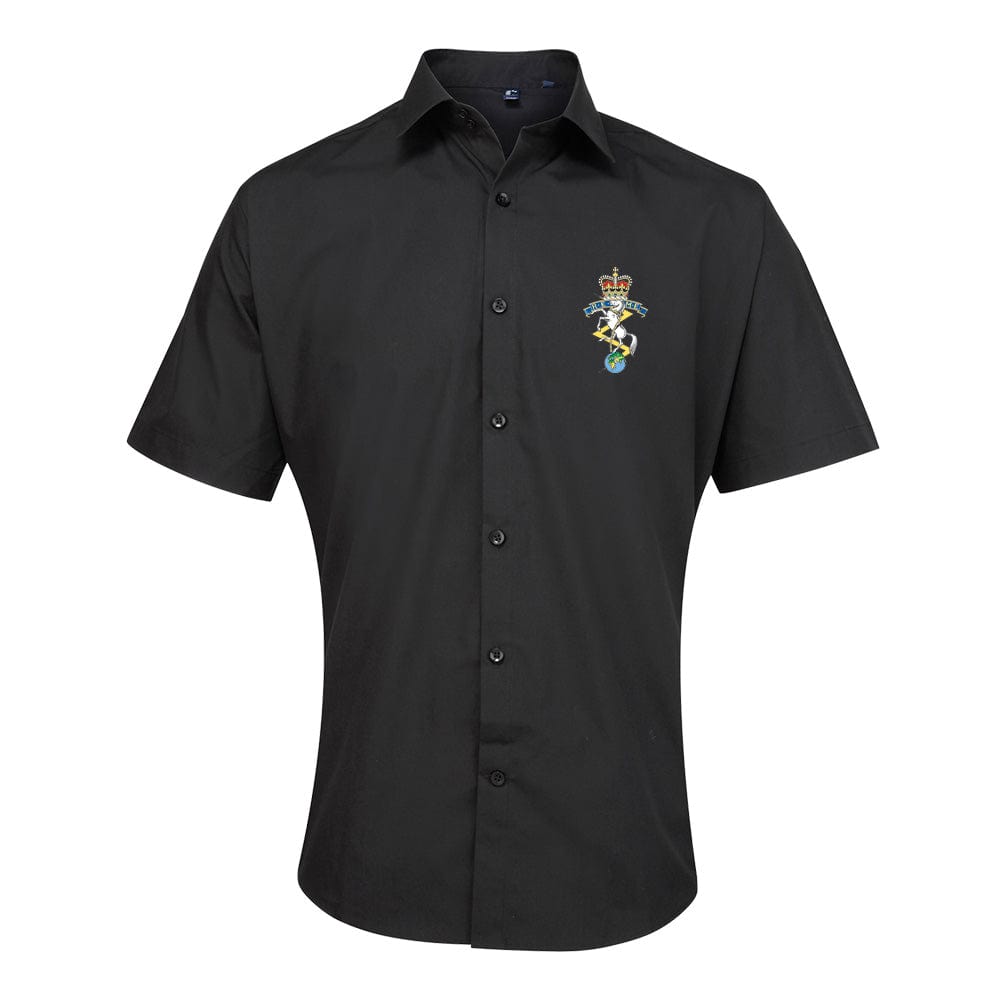 Royal Electrical and Mechanical Engineers Embroidered Short Sleeve Oxford Shirt