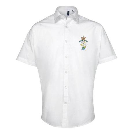 Royal Electrical and Mechanical Engineers Embroidered Short Sleeve Oxford Shirt