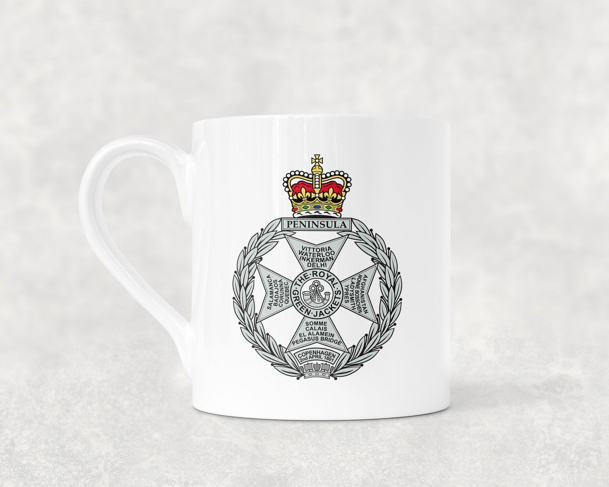 Royal Green Jackets - Bone China Mug