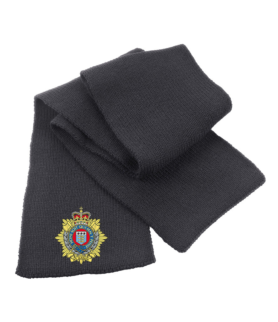 Royal Logistic Corps Heavy Knit Scarf