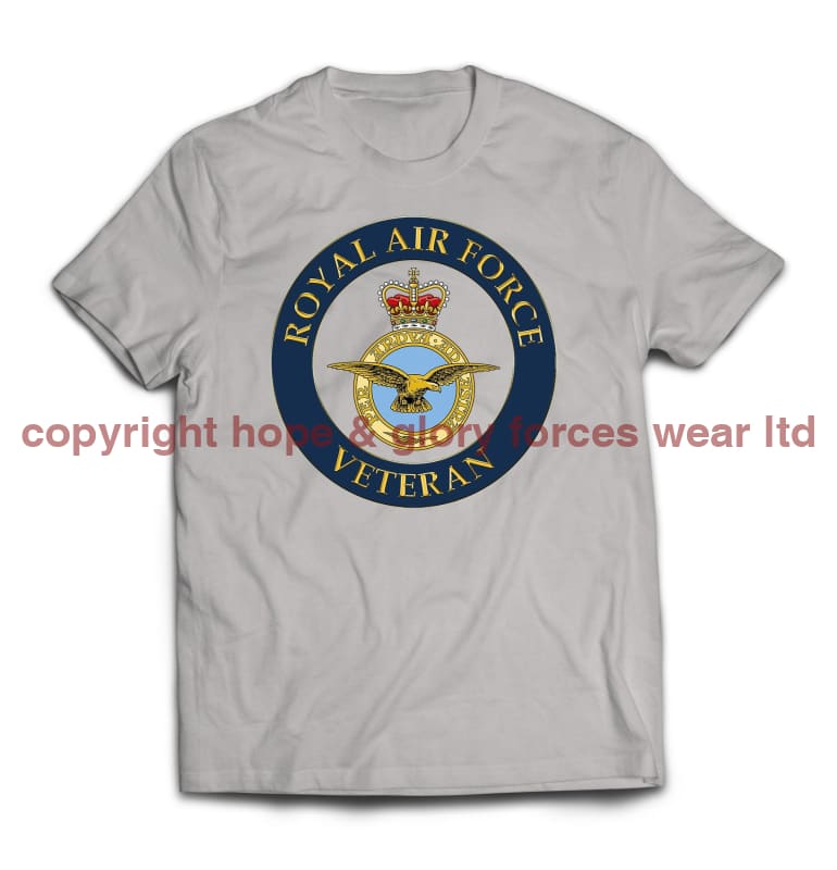 Royal Air Force Veterans Printed T-Shirt