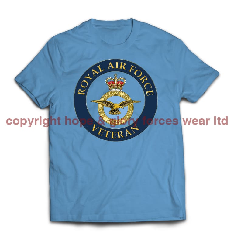 Royal Air Force Veterans Printed T-Shirt