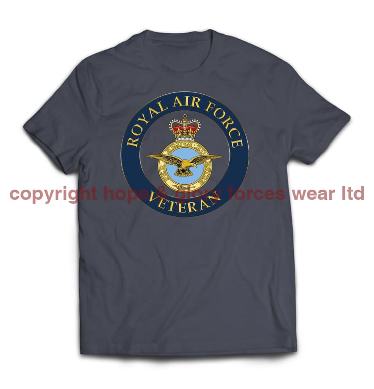 Royal Air Force Veterans Printed T-Shirt