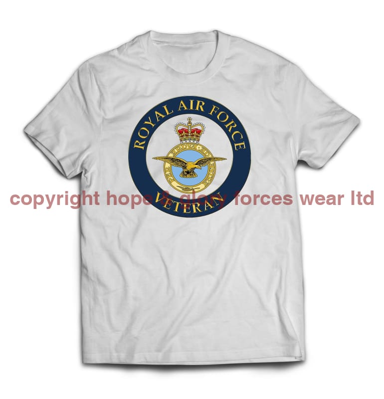 Royal Air Force Veterans Printed T-Shirt