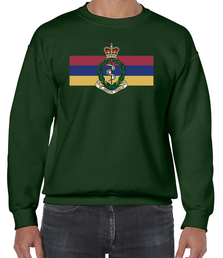 Royal Army Medical Corps Front Printed Sweater