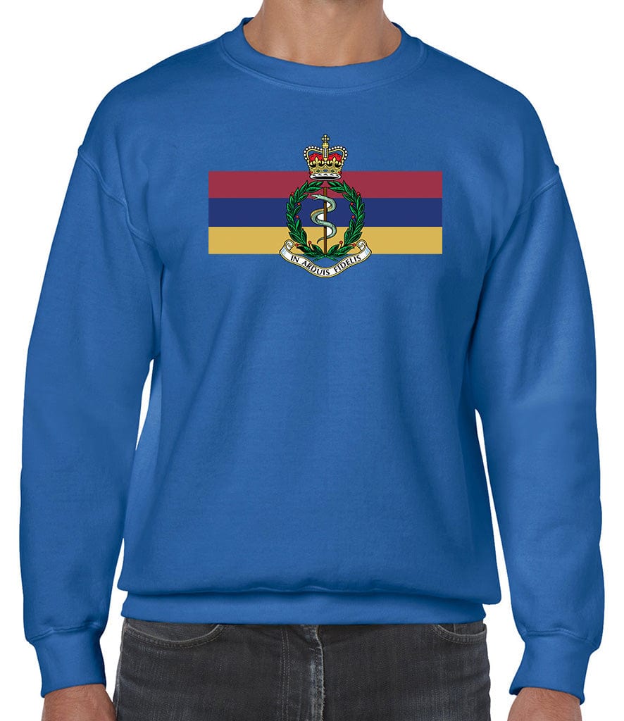Royal Army Medical Corps Front Printed Sweater