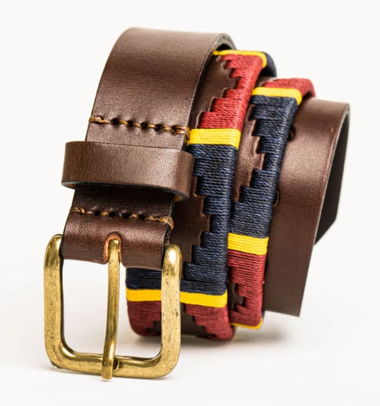 Royal Army Veterinary Corps Leather Polo Belt