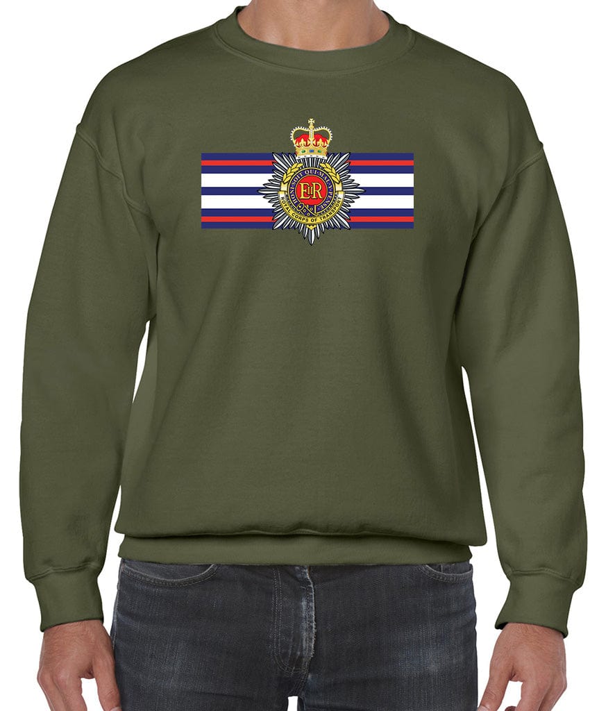 Royal Corps Of Transport Front Printed Sweater