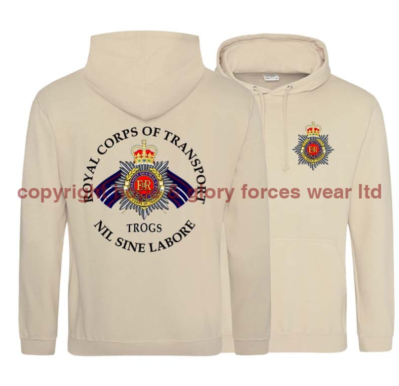 Royal Corps Of Transport Trogs Double Side Printed Hoodie
