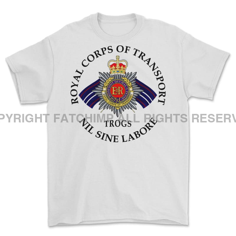 Royal Corps Of Transport TROGS Printed T-Shirt