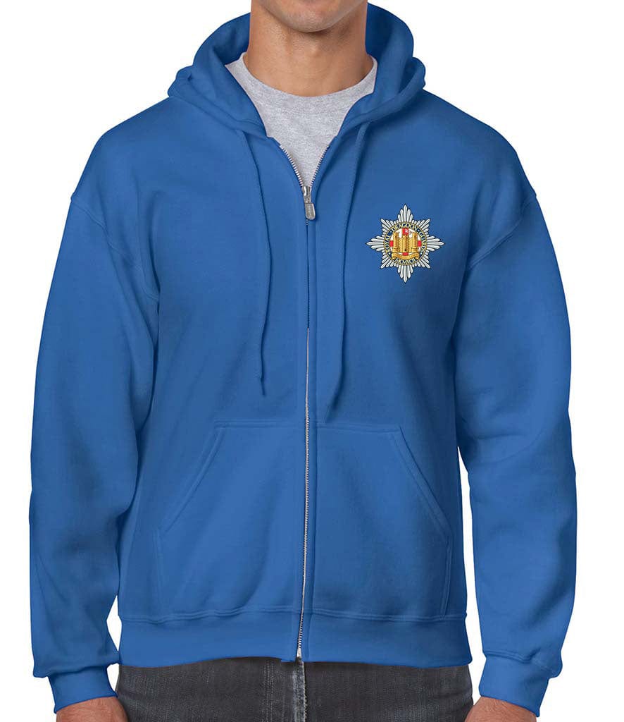 Royal Dragoon Guards Unisex Full Zip Hoodie
