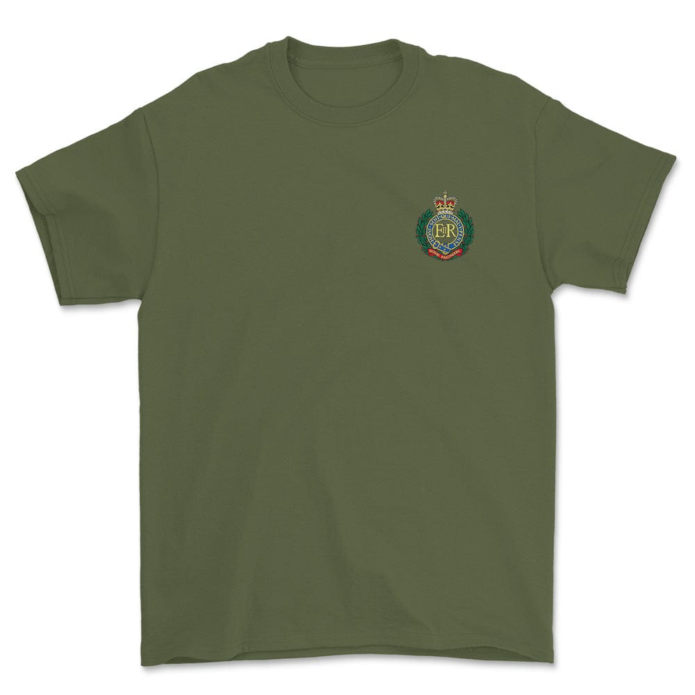 Royal Engineers Embroidered or Printed T-Shirt