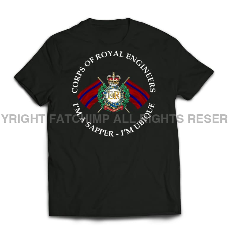 Royal Engineers I'm A Sapper Printed T-Shirt