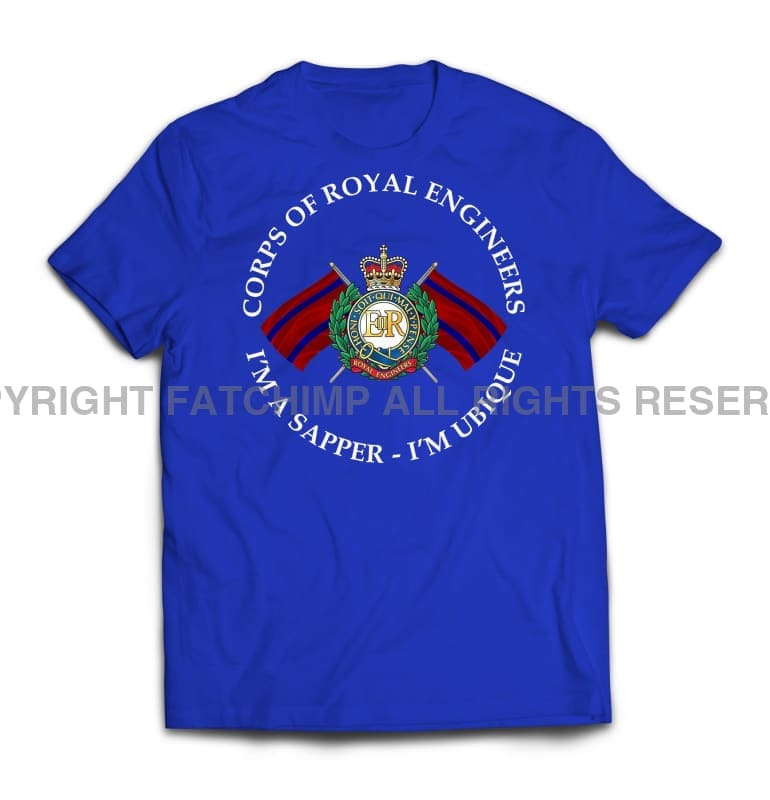 Royal Engineers I'm A Sapper Printed T-Shirt