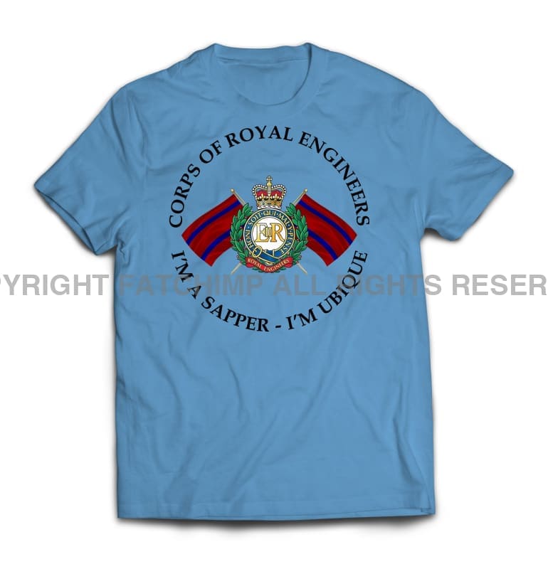 Royal Engineers I'm A Sapper Printed T-Shirt