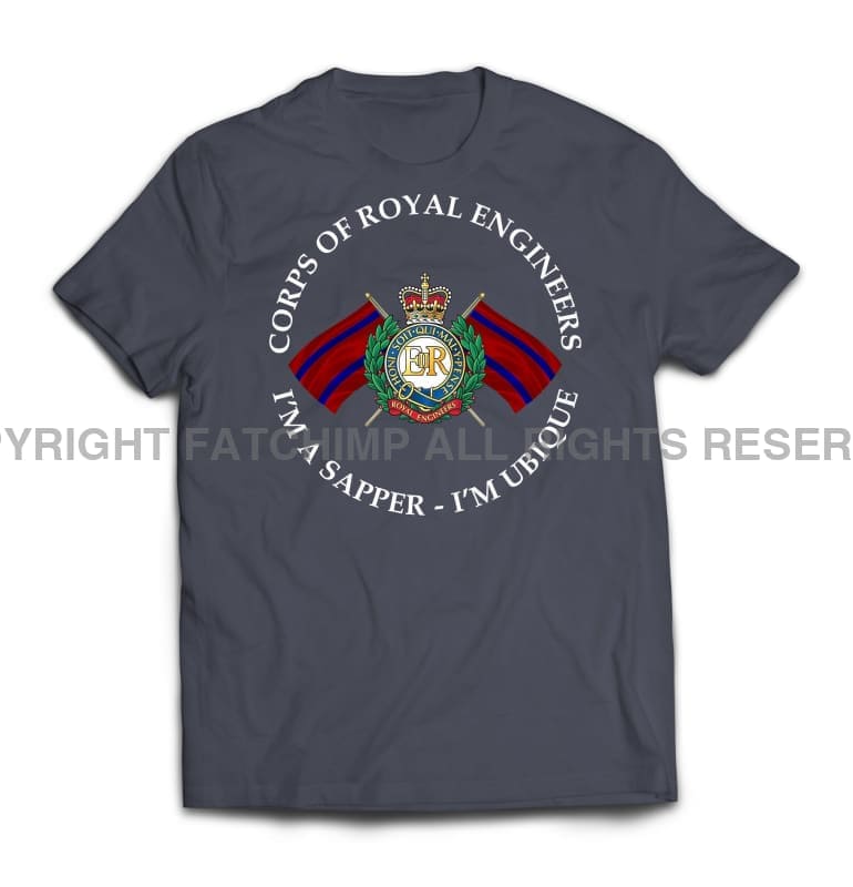 Royal Engineers I'm A Sapper Printed T-Shirt